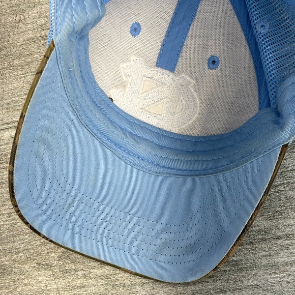 North Carolina Tar Heels Camo Blue Mesh Snapback Captivating Headgear Hat Cap - Picture 10 of 13